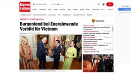 奥地利媒体高度评价越南国家主席武文赏的访问