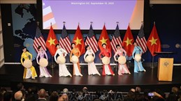 越南国庆节和越美关系提升为全面战略伙伴关系庆祝活动在美国举行