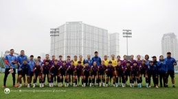 越南女足为2024年U20女足亚洲杯决赛做好准备