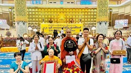 位于缅甸的越南寺主持被缅甸政府授予崇高荣誉称号