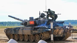 越南坦克队开始参加2022年国际军事比赛