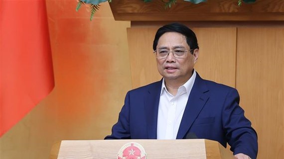 越南政府总理范明政主持召开2023年9月政府立法工作专项会议