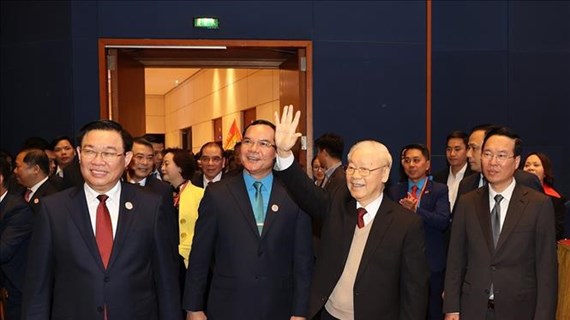 越南工会第十三届全国代表大会隆重开幕 阮富仲总书记发表重要讲话