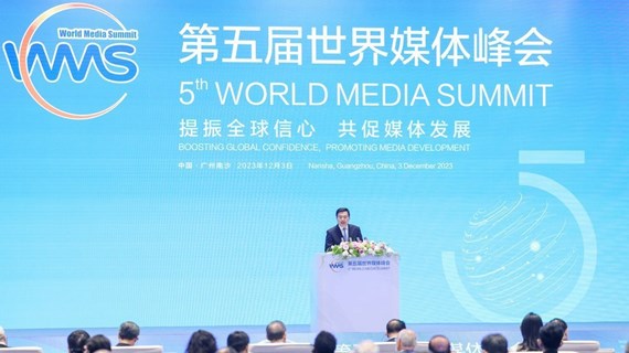 越南通讯社副社长段氏雪绒出席第五届世界媒体峰会  