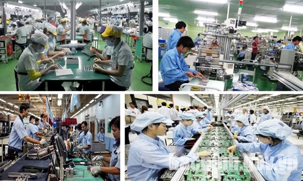 2019年第一季度越南工业生产实现较大幅度增长 hinh anh 2
