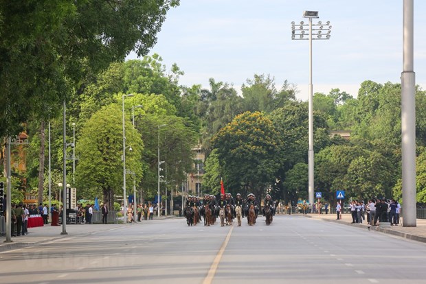 组图：越南机动警察骑兵队正式亮相 hinh anh 14