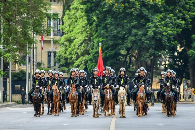 组图：越南机动警察骑兵队正式亮相 hinh anh 15