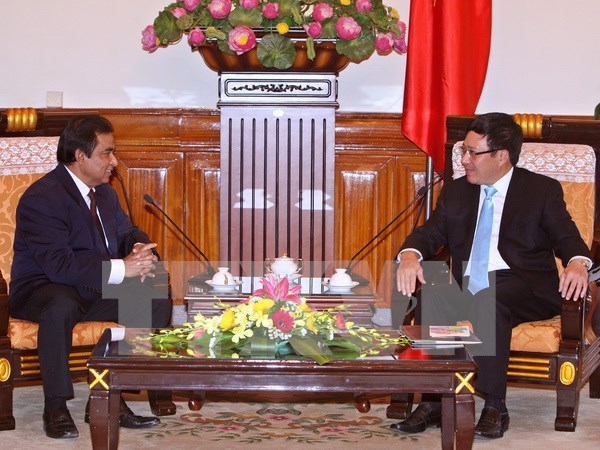 范平明副总理会见孟加拉国新任驻越大使 hinh anh 1