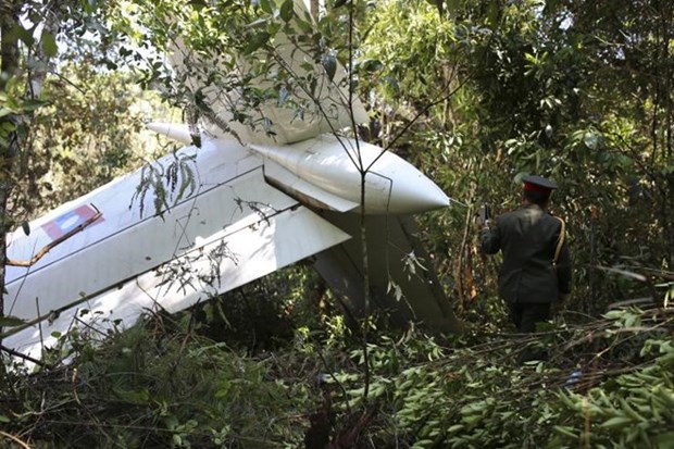 老挝失踪军机Mi-17已经找到 hinh anh 1