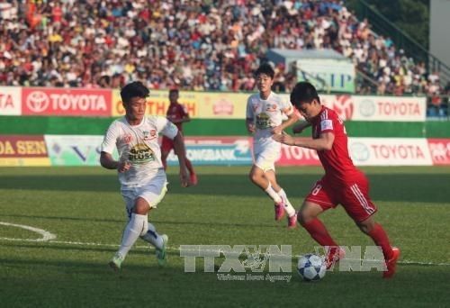 V-League 2015第20轮结束：平阳Becamex队继续领跑 hinh anh 1
