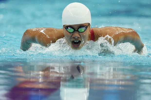 2015年世界游泳锦标赛：阮氏映圆400米个人混合泳摘铜 hinh anh 1