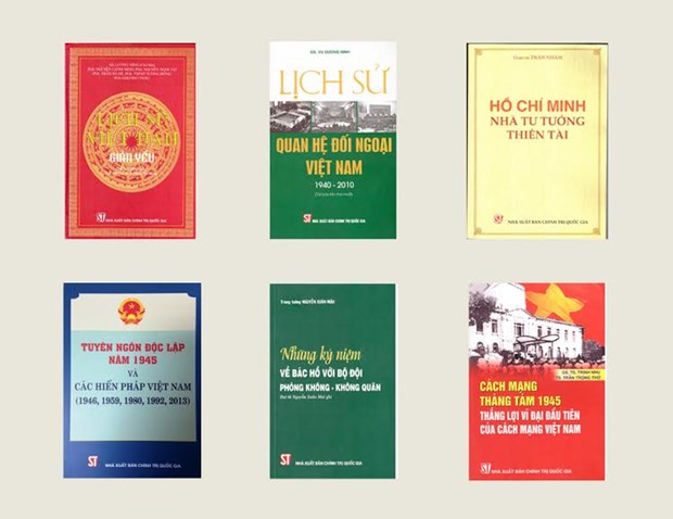 国家政治出版社出版有关越南革命和胡志明主席系列书籍 hinh anh 1