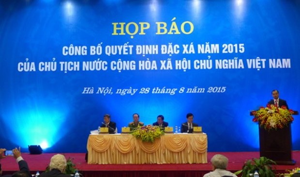 越南国家主席2015年特赦令正式发布 hinh anh 1