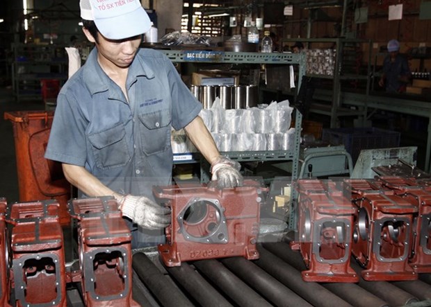 8月份越南工业生产指数增长9% hinh anh 1