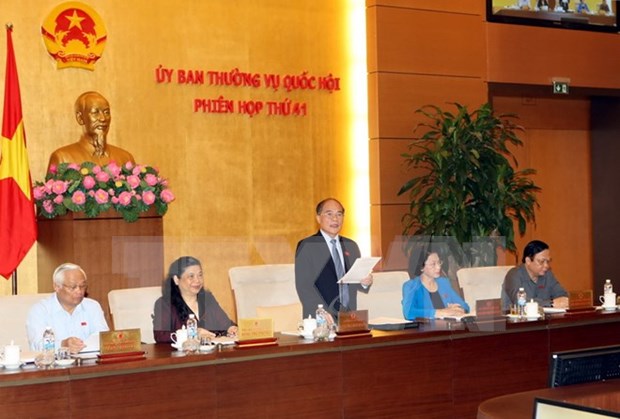 越南第十三届国会常委会第四十一次会议在河内开幕 hinh anh 1