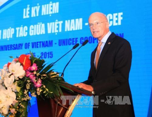 越南在儿童发展方面取得了许多积极进展 hinh anh 3