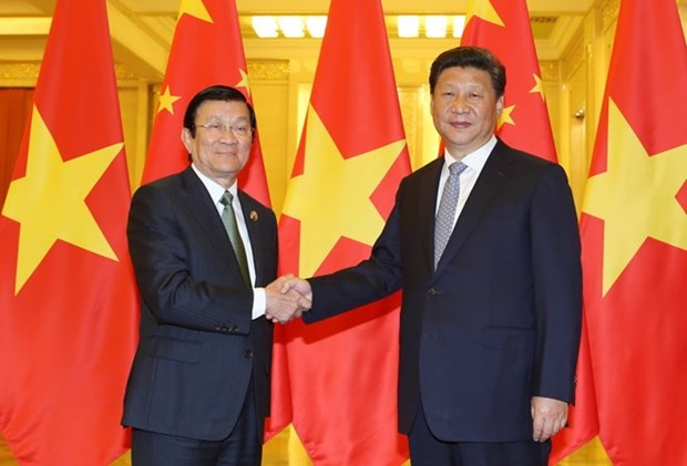 越南领导人致电祝贺中华人民共和国国庆节 hinh anh 1