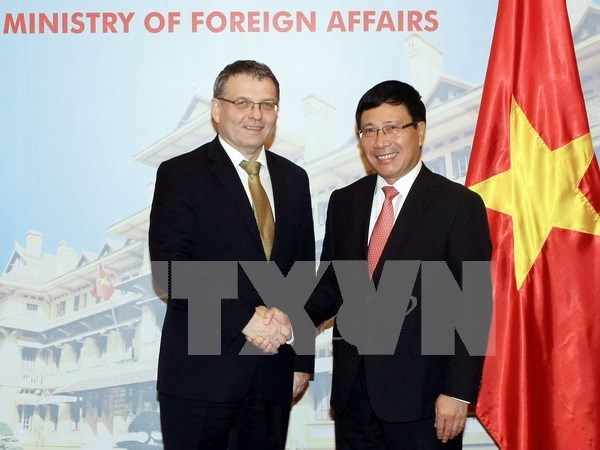 越南与捷克进一步加强多领域的合作 hinh anh 1