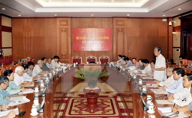 越共中央理论委员会第十六次会议在河内召开 hinh anh 1