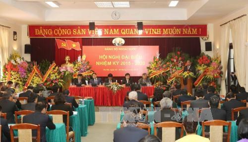 2015-2020年任期越共海外事务党委大会在河内召开 hinh anh 2