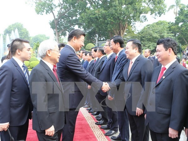 越南与中国签署多项合作协议 hinh anh 1