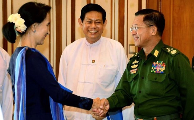 缅甸政府承诺确保大选后稳定和平 hinh anh 1