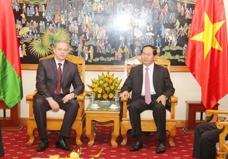越南公安部与白俄罗斯共和国国家安全委员会加强合作 hinh anh 1