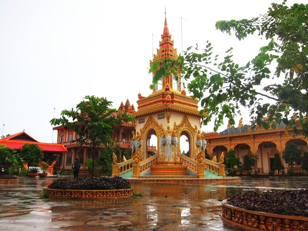 高棉族精神生活中的寺庙 hinh anh 5