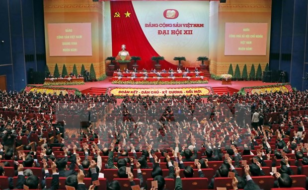越共十二大：世界248个政党和国际组织致电祝贺越共十二大 hinh anh 1
