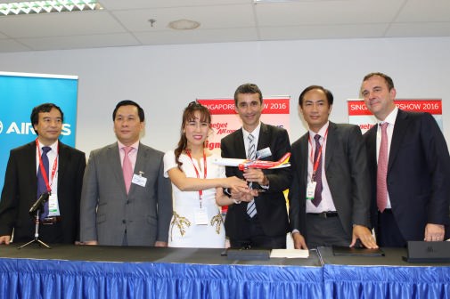 越捷航空公司与空中客车公司合作在越南成立培训中心 hinh anh 2