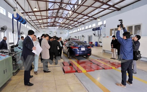 由韩国现代汽车集团赞助的工业建筑安全与汽车技术工厂正式建成竣工 hinh anh 2