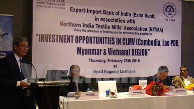 越南呼吁印度纺织服装企业加大对越投资力度 hinh anh 1