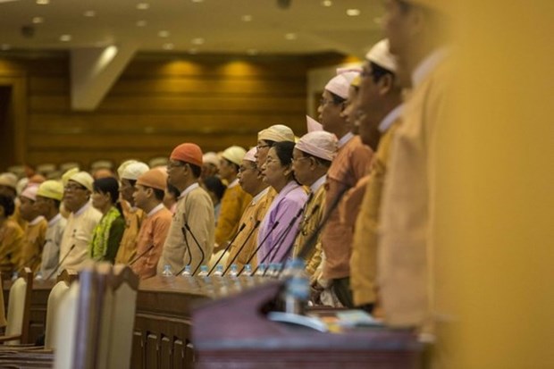 缅甸联邦议会公布最终三名总统候选人名单 hinh anh 1