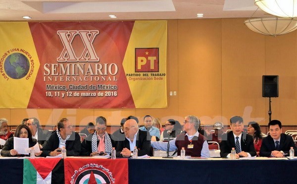 越南参加在墨西哥举行的“政党与新社会”研讨会 hinh anh 1