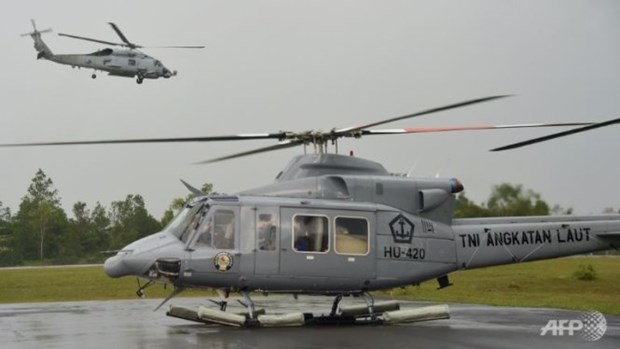 印度尼西亚一架军用直升机坠毁13人遇难 hinh anh 1