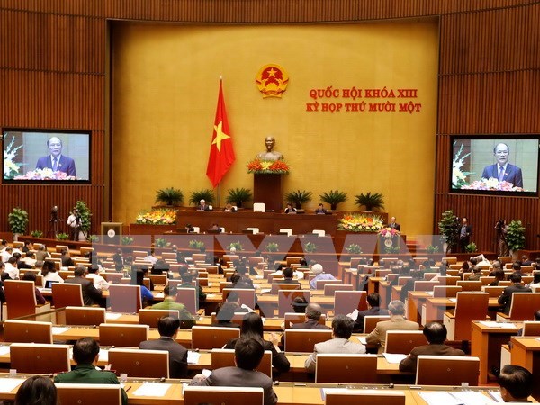 越南第十三届国会第十一次会议发表第十号公报 hinh anh 1