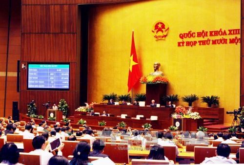 越南第十三届国会第十一次会议发表第十四号公报 hinh anh 1