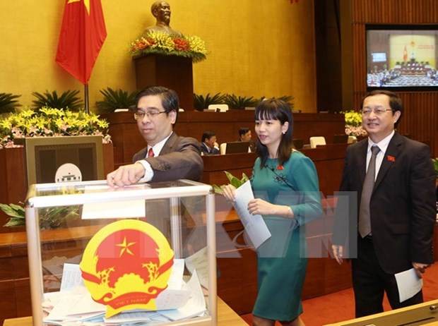越南第十三届国会第十一次会议会议：取得圆满成功和具有特殊意义的会议 hinh anh 1