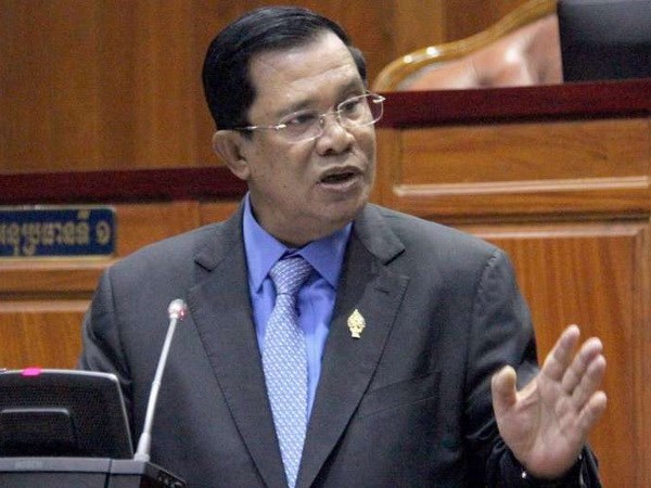 柬首相：不会饶恕任何扰乱社会秩序的行为 hinh anh 1