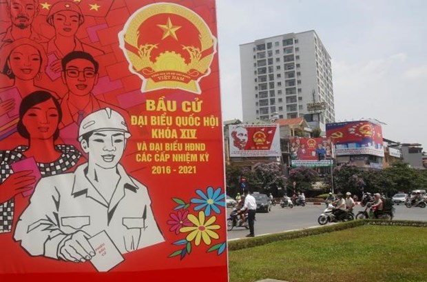 国际媒体纷纷报道越南第十四届国会和各级人民议会换届选举投票活动 hinh anh 1