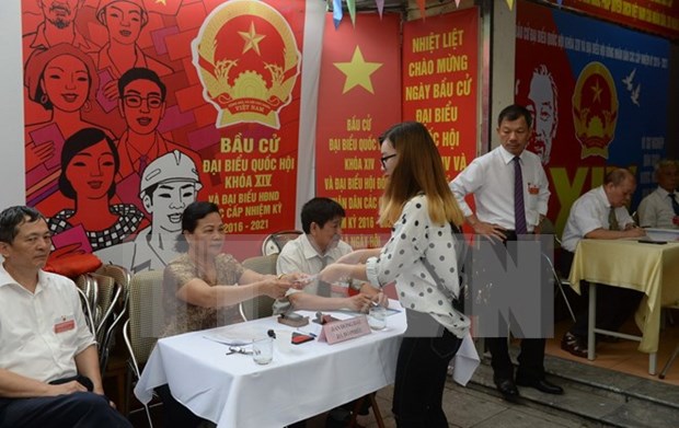 各国通讯社纷纷报道越南新一届国会和各级人民议会换届选举 hinh anh 1
