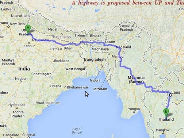 印泰缅建设1400公里长的跨境高速公路 hinh anh 1