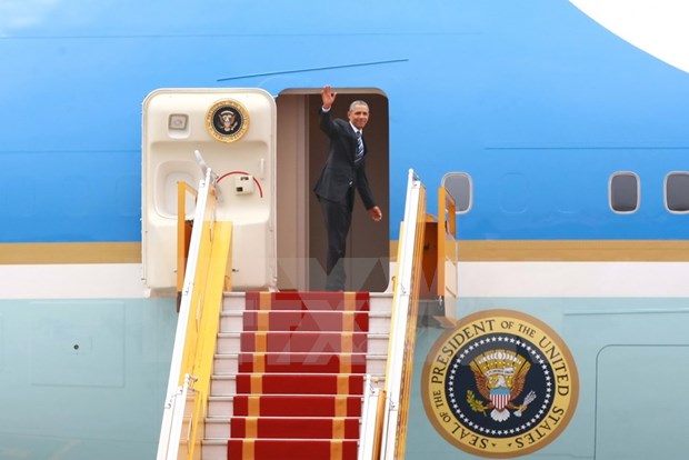 美国总统奥巴马圆满结束对越南进行的正式访问 hinh anh 1