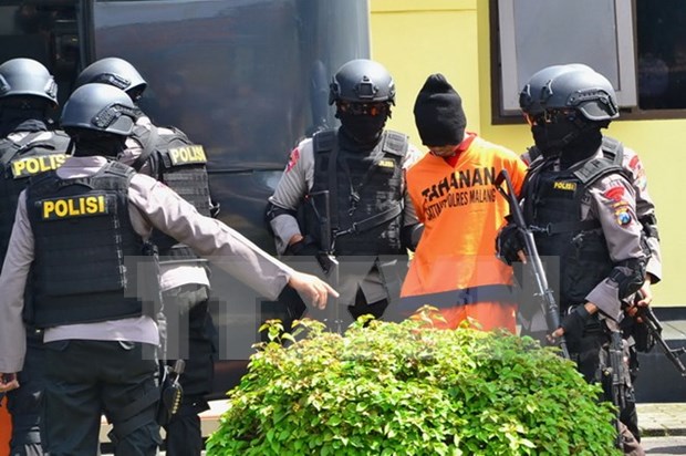 印尼抓捕3名被怀疑与伊斯兰国（IS）有关联的嫌疑人 hinh anh 1