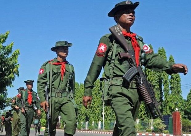 缅甸两支少数民族武装同意参与和平进程 hinh anh 1