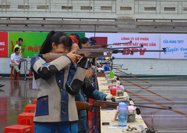 2016年国家青少年气枪锦标赛在得乐省开幕 hinh anh 1