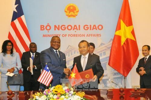 越南与利比里亚正式建立外交关系 hinh anh 1