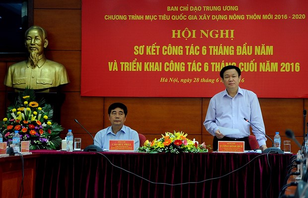 越南力争实现2016年底全国25%个乡达到新农村标准 hinh anh 1