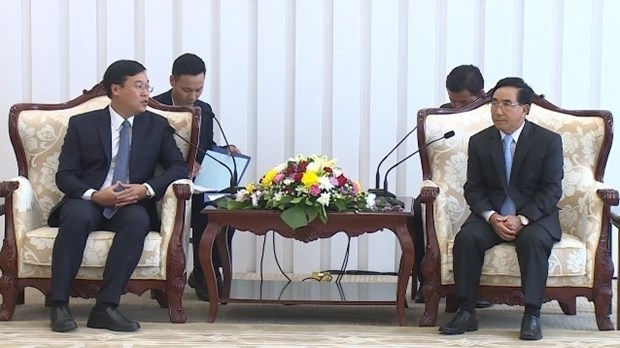 老挝领导人高度评价越老两国共青团在促进两国关系的作用 hinh anh 1
