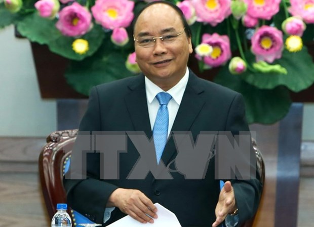 阮春福总理开始对蒙古进行正式访问并出席第十一届亚欧首脑会议 hinh anh 1